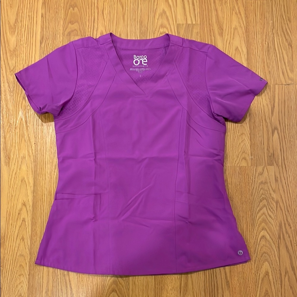 Barco Uniforms Women's Pink/Purple Top